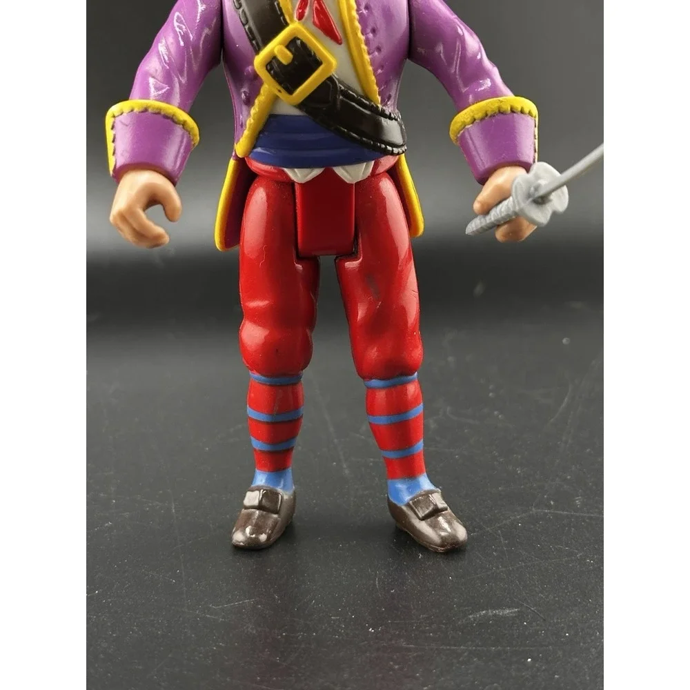 Vtg 1990 Imperial Pirates of the High Seas Captain Kidd Action Figure With Sword